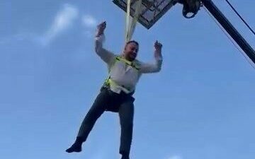 Bursa’da düğün öncesi damada görülmemiş işkence kayda alındı. Vinç ile