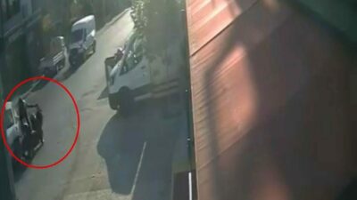 Bursa’da motosikletiyle seyir halinde olan sürücü, ani dönüş yapan otomobile