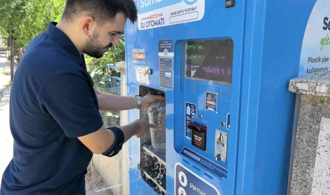 Bursa’da genç girişimci, kaliteli suyu ucuza satıyor Bursa’nın İnegöl ilçesinde genç girişimci kurduğu sistemle vatandaşlara, mineralli suyu