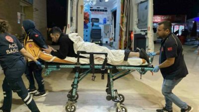 Bursa’nın İnegöl ilçesinde kavgayı ayırmaya çalışan fabrikadaki güvenlik görevlisi bıçakla