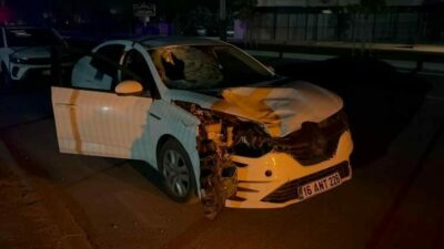 Bursa’da yolun karşısına geçmeye çalışan yaya 40 yaşındaki Selçuk Akgün,