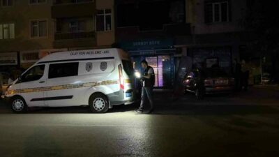 Bursa’nın İnegöl ilçesinde araçla geldiği büfeye silahla ateş açarak kaçan