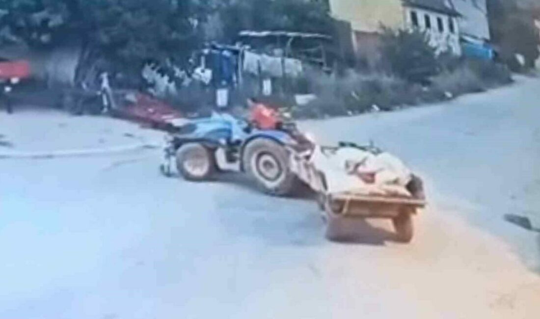 Bursa’da traktörün altında kalan çocuğun görüntüleri ortaya çıktı Bursa’nın İnegöl ilçesinde babasının kullandığı traktörün altında kalan 2 yaşındaki