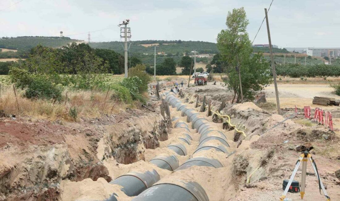 Çınarcık Barajı’nın suyu 1 Eylül’de Bursa’yla buluşuyor Bursa’ya 2060 yılına kadar susuzluk yaşatmayacak olan ‘Bursa Çınarcık İçme