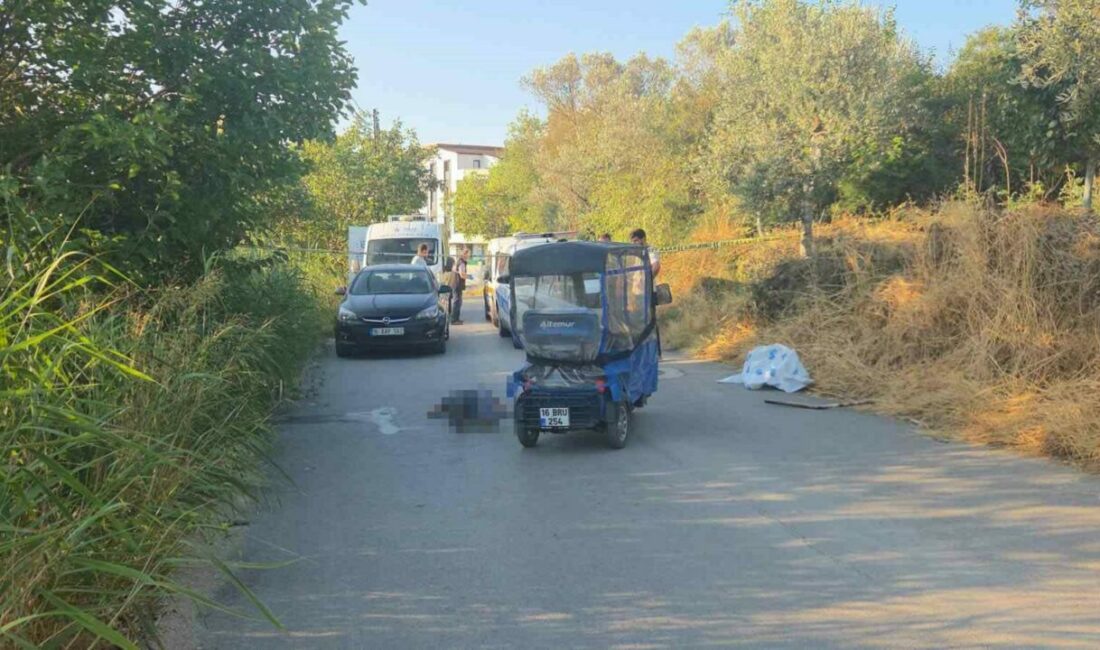 Elektrikli moped üzerindeki ölüme soruşturma Bursa’nın Orhangazi ilçesinde bir kişinin 3 tekerlekli elektrikli moped üzerinde