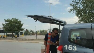 İnegöl Belediyesi Zabıta Müdürlüğü ekipleri, şehir genelinde yaya ve araç