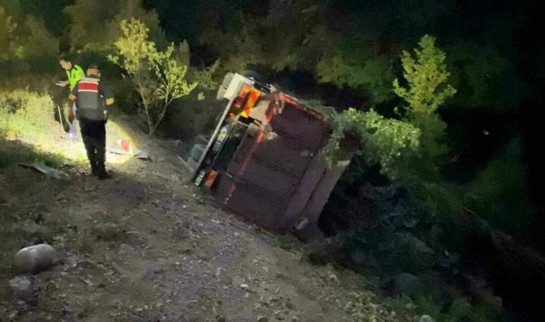 Kontrolden çıkan kamyon şarampole yuvarlandı: 3 yaralı Bursa’nın İnegöl ilçesinde kontrolden çıkan dolma biber yüklü kamyonun şarampole