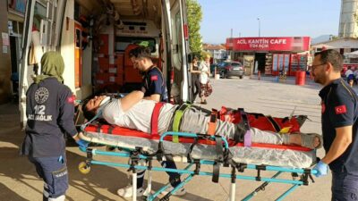 Bursa’nın İnegöl ilçesinde bir şahıs, iş yerinde tartıştığı 18 yaşındaki