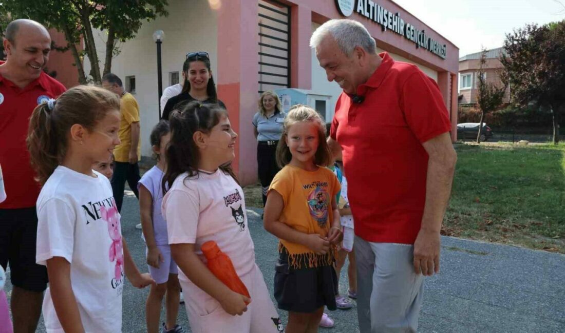 Nilüfer’de çocuklara spor sevgisi aşılanıyor Nilüfer Belediye Başkanı Şadi Özdemir, bu yıl başlatılan “Nilüfer’de Spor