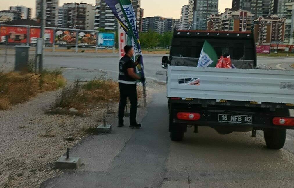 Nilüfer Belediyesi Zabıta ekipleri, 23 Nisan ve 29 Ekim mahalleleriyle