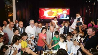 Nilüfer Belediyesi’nin bu yıl 21’incisini düzenlediği Geleneksel Sünnet Şöleni’nde sünnet