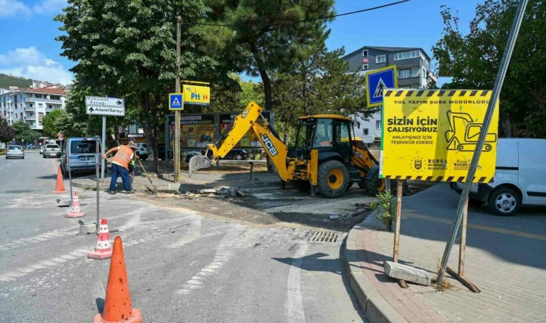 Orhangazi’de ulaşıma konfor geldi Bursa’nın dört bir yanındaki cadde ve sokakları sağlıklı hale getirmek