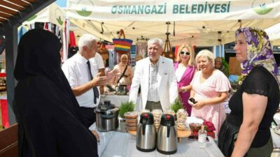 Osmangazi Belediyesi, kadınların üretim ve ekonomiye katılımını teşvik etmek amacıyla