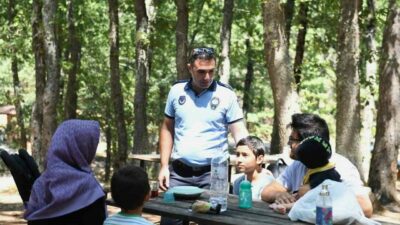 Osmangazi Belediyesi Zabıta Müdürlüğü ekipleri, yangın riskine karşı dağlık ve