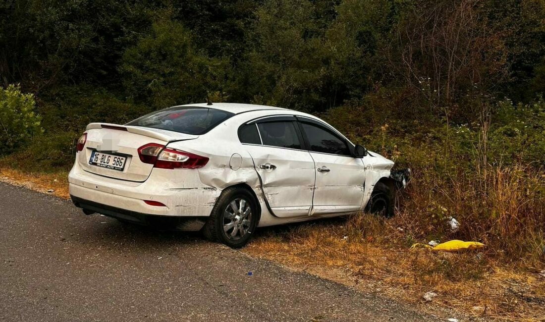 Tarlaya uçan otomobildeki 5 kişi yaralandı Bursa’nın İnegöl ilçesinde meydana gelen kazada kamyonetin sıkıştırması sonucunda otomobil