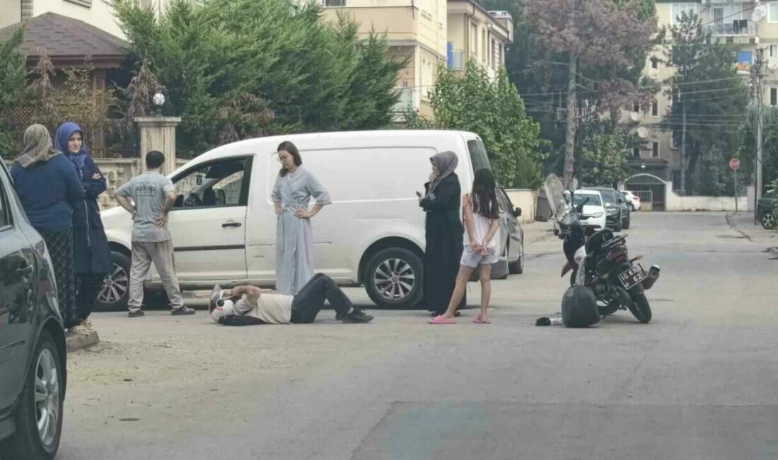 Ticari araca çarpan motosiklet sürücüsü yaralandı Bursa’nın İnegöl ilçesinde meydana gelen kazada hafif ticari araç ile