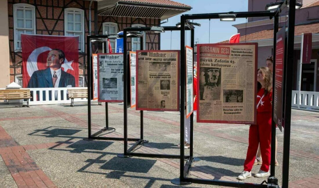 Bursa’da 30 Ağustos Zafer Bayramı coşkuyla kutlanırken, Büyükşehir Belediyesi tarafından