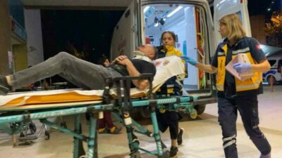 Bursa’nın İnegöl ilçesinde meydana gelen kazada kontrolden çıkan ATV takla