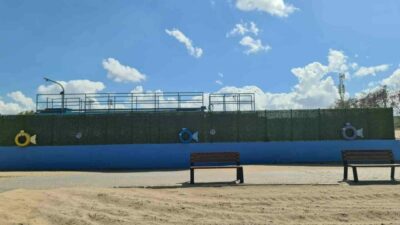 Marmara Denizi’nde ve sahillerinde yapılan temizlik çalışmalarında toplanan plastik şişeler,