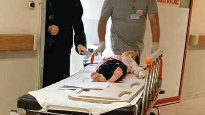 Bursa’nın İnegöl ilçesinde 1. katın balkonundan düşen 2 yaşındaki çocuk