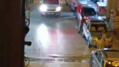 Bursa’nın Osmangazi ilçesinde çocuklar arasında başlayan tartışma kısa sürede büyüyerek