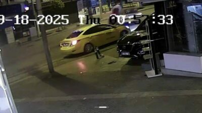 Bursa’da meydana gelen kazada drift yapan otomobile arkasından gelen motosikletli