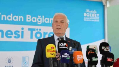 Bursa Büyükşehir Belediyesi, kentin içme suyu sıkıntısını giderecek dev bir