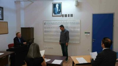 Bursa Büyükşehir Belediyesi Orkestra Şube Müdürlüğü’nde hafta sonu sınav heyecanı
