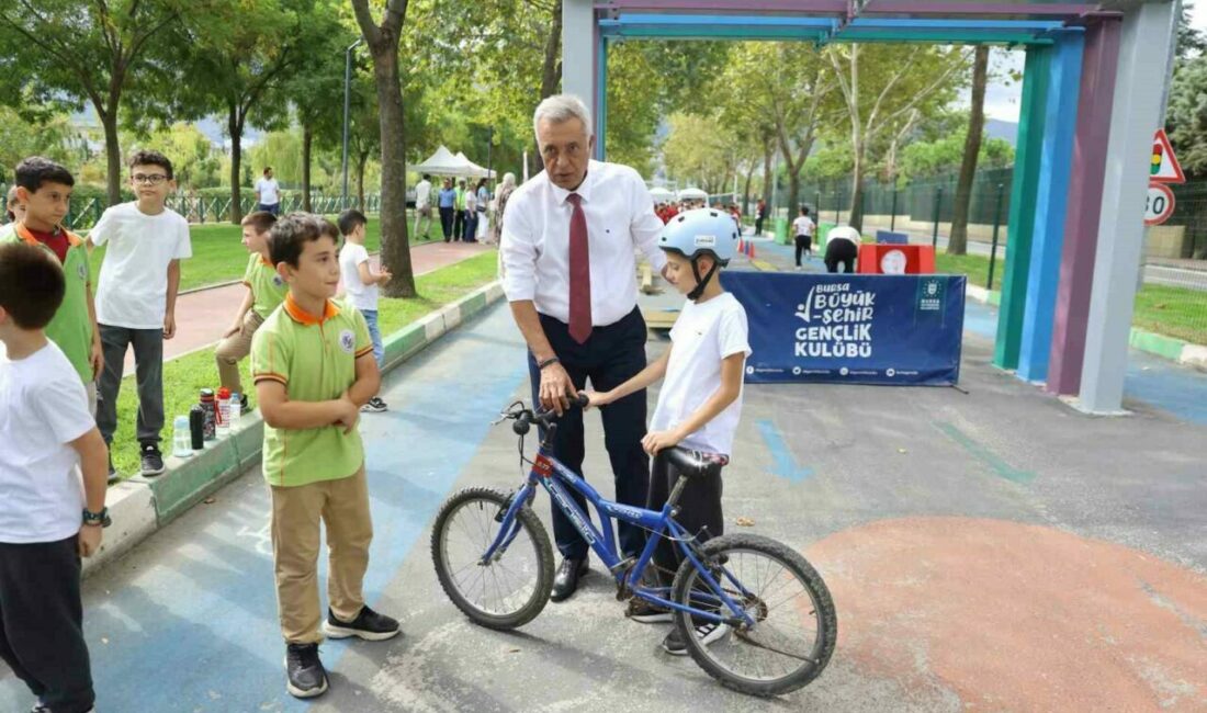 Bursa Büyükşehir Belediyesi, Avrupa Hareketlilik Haftası etkinlikleri kapsamında çocuklara yönelik