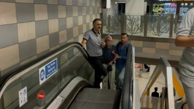 Bursa’da oyun oynayan çocukların koşuşturduğu esnada çarptıkları yaşlı adam, metro