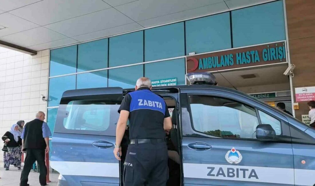 Bursa’nın İnegöl ilçesinde aracında fenalaşan sürücü, zabıta ekiplerinin hızlı müdahalesiyle