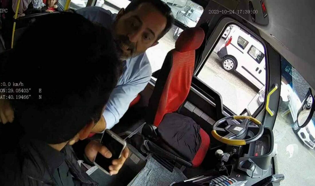 Bursa’da engelli bir vatandaş, kullandığı toplu ulaşım aracında son durakta