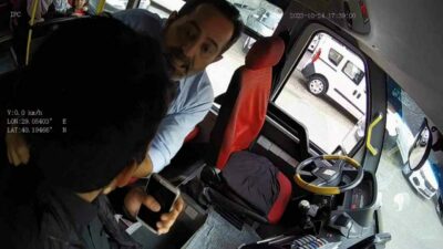 Bursa’da engelli bir vatandaş, kullandığı toplu ulaşım aracında son durakta