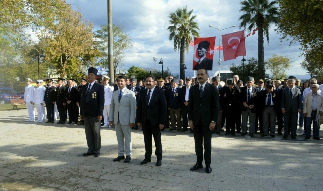 19 Eylül Gaziler Günü, Mudanya Atatürk anıtında düzenlenen tören ile