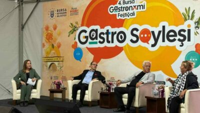 Bursa Gastronomi Festivali’nde söyleşiye katılan İstanbul Su Ürünleri ve Hayvansal