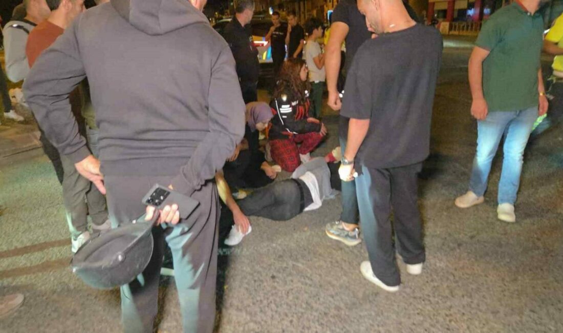 Hafif ticari araç yayaya çarptı Bursa’nın Orhangazi ilçesinde meydana gelen trafik kazasında ana yolda karşıdan