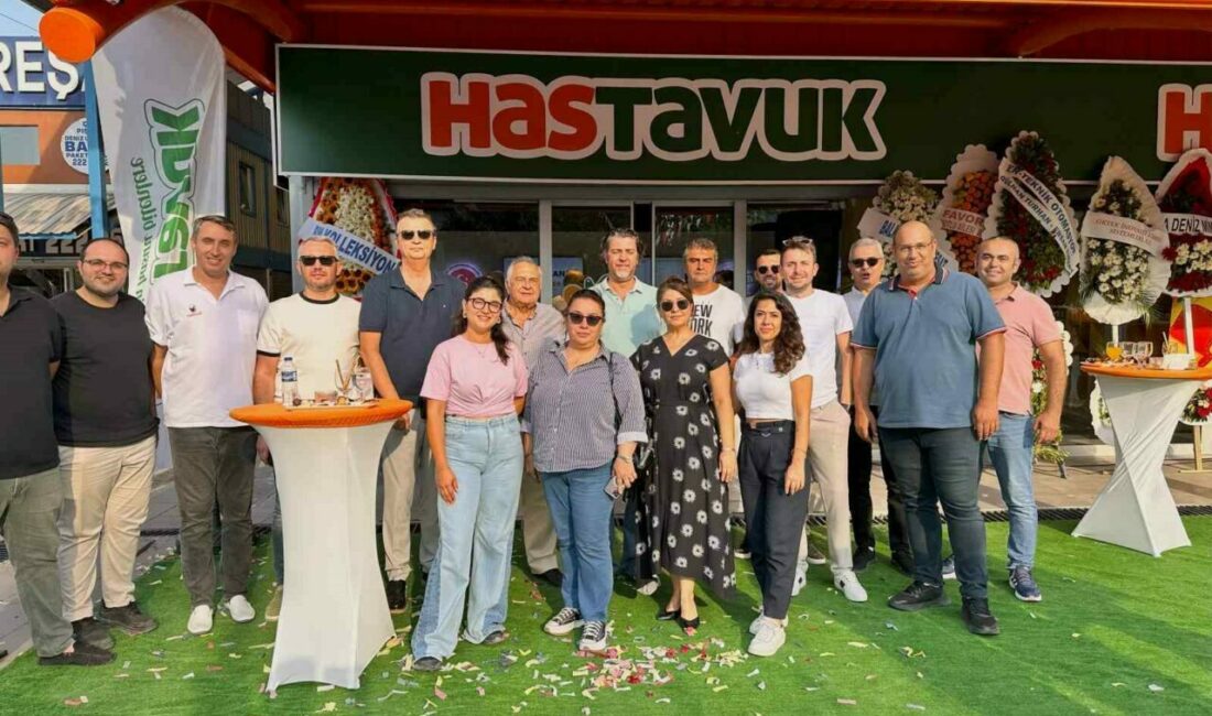 Tavukçuluk sektörünün önemli firmalarından HasTavuk Nilüfer İhsaniye Mahallesi Agora Çarşı’da