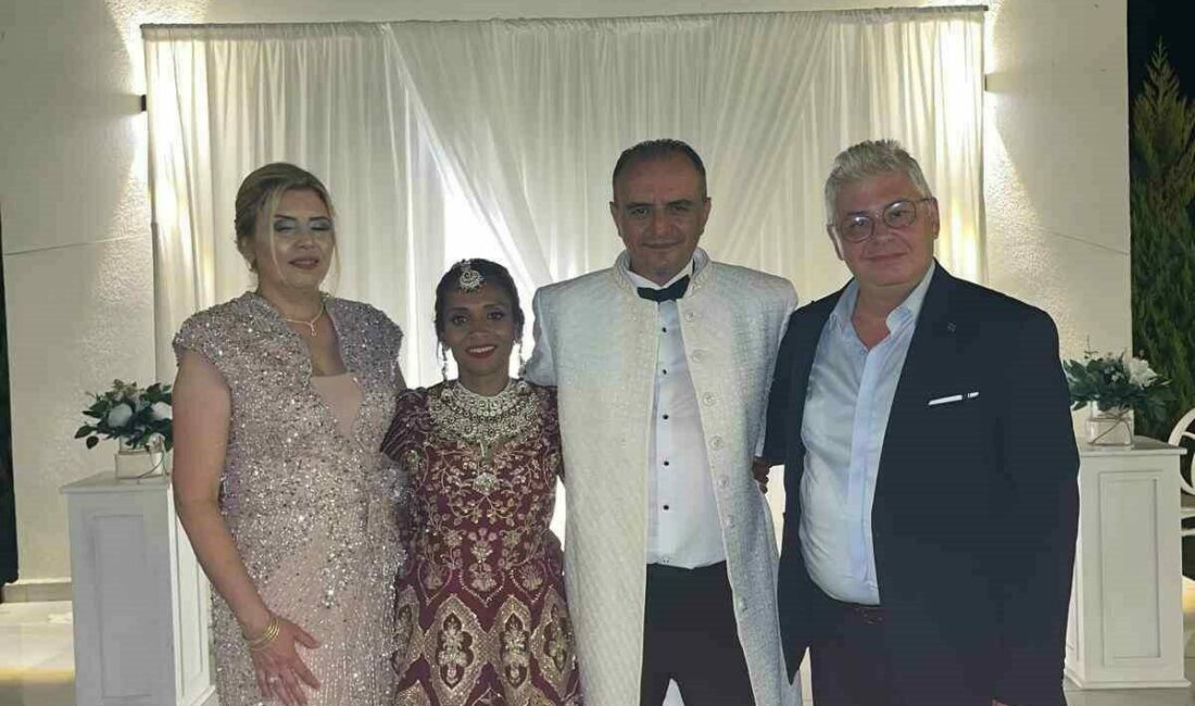 Bursa’nın İznik ilçesi, renkli ve kültürlerarası bir düğüne ev sahipliği