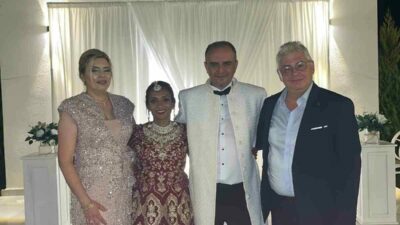 Bursa’nın İznik ilçesi, renkli ve kültürlerarası bir düğüne ev sahipliği