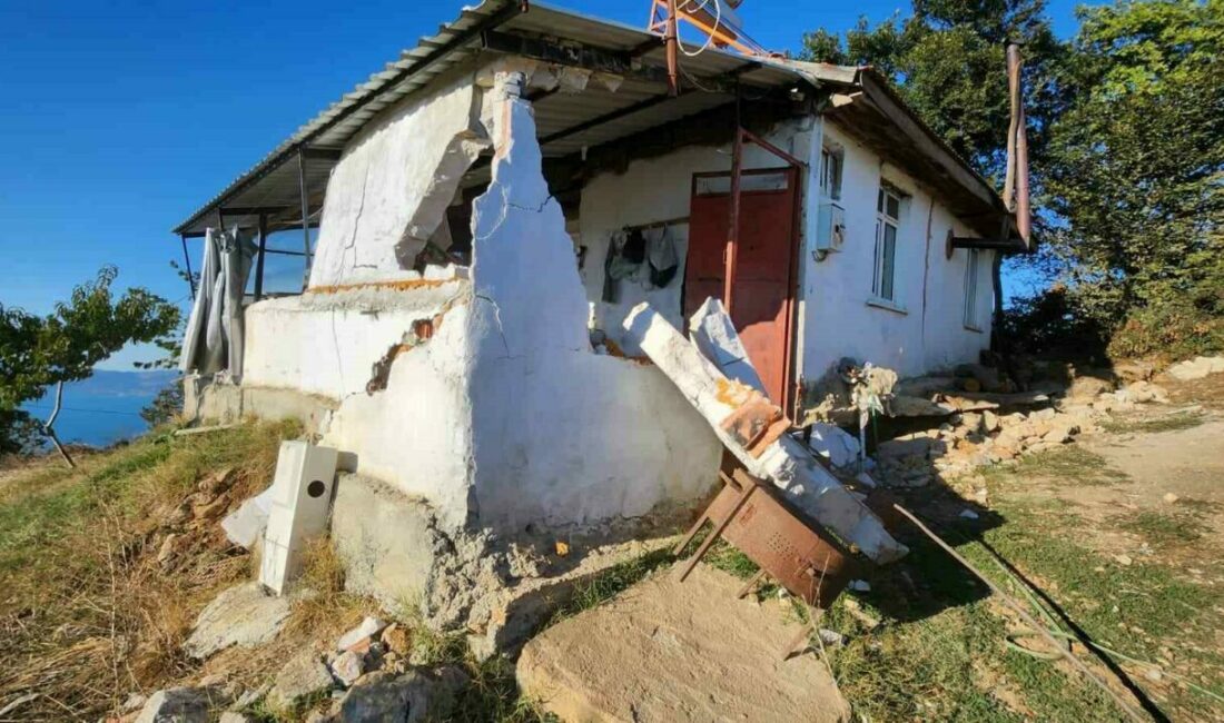 Bursa’nın Yenişehir ilçesinde maden firmasının çalışmaları köyü tehdit etmeye devam