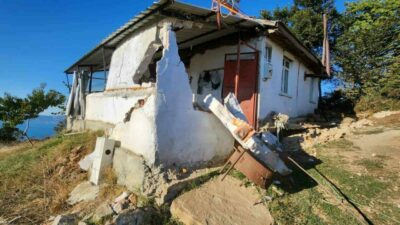 Bursa’nın Yenişehir ilçesinde maden firmasının çalışmaları köyü tehdit etmeye devam