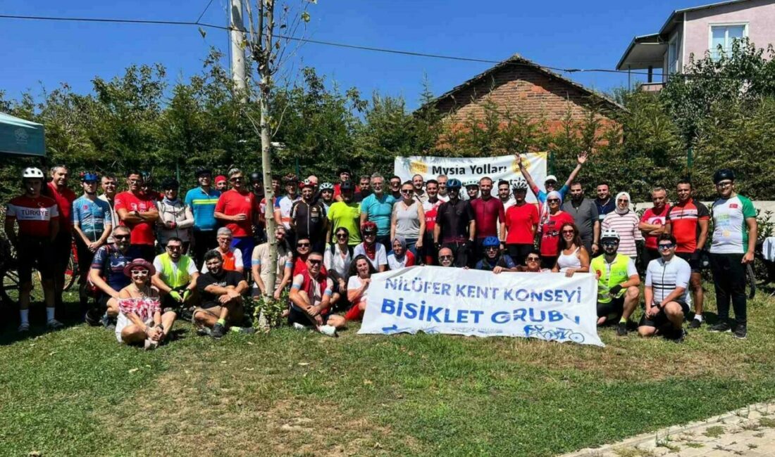 Nilüfer’de 30 Ağustos “Zafer Sürüşü” ile kutlandı Nilüfer Belediyesi’nin Mysia Yolları ve Nilüfer Kent Konseyi iş birliğiyle