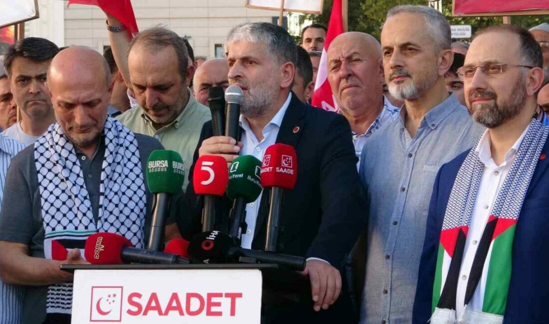 Saadet Partisi Bursa Milletvekili Mehmet Atmaca, İsrail’in Gazze’ye uyguladığı ablukayı