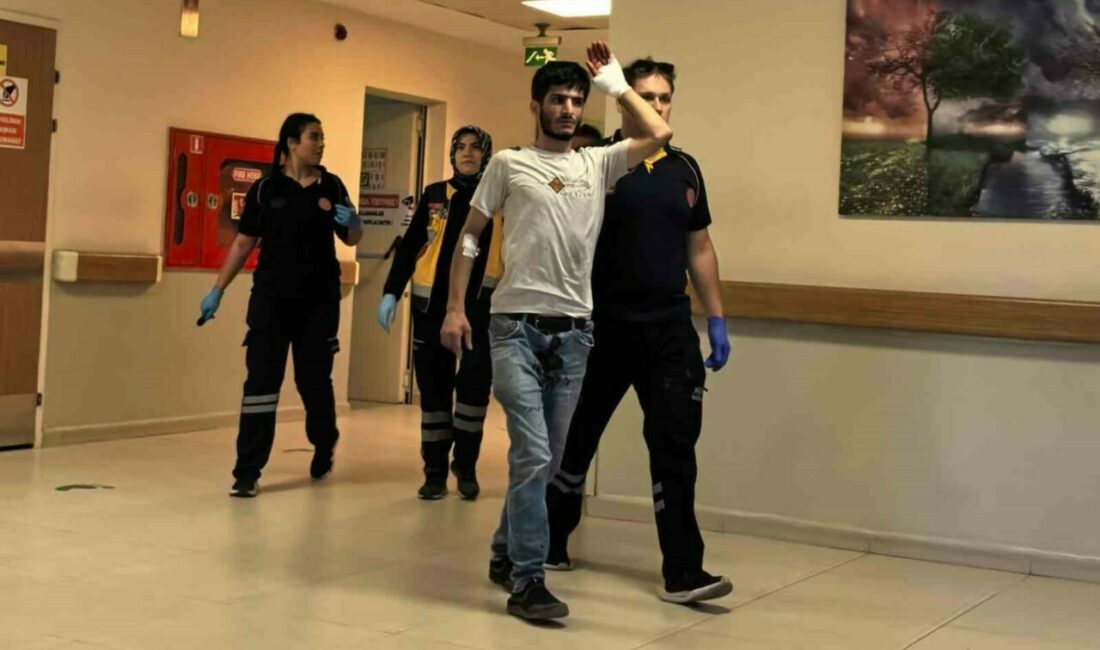 Bursa’nın İnegöl ilçesinde meydana gelen olayda bir şahıs spiralle demir