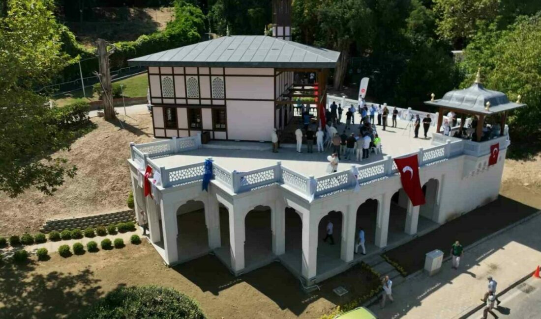 Süleyman Çelebi Türbe Cami ve külliyesi hizmete girdi Bursa’da Müftülük ve Türkiye Diyanet Vakfı Bursa Şubesi tarafından inşa