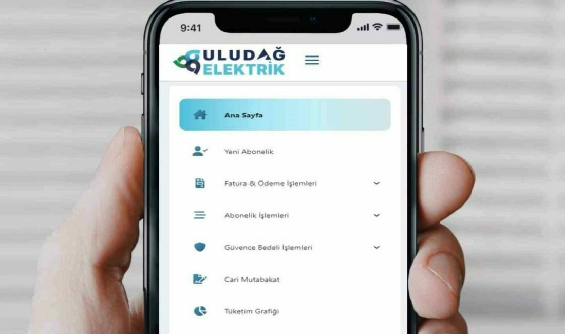 Uludağ Elektrik’ten Dijital Adımlar Müşterilerine diledikleri yerden işlem yapma imkanı sunan Uludağ Elektrik,online işlem