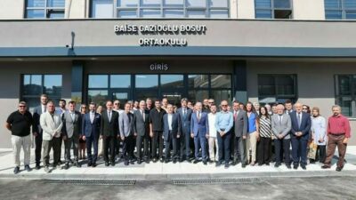 Bursa Valisi Erol Ayyıldız, inşaatı tamamlanan ve 2025-2026 eğitim-öğretim yılında