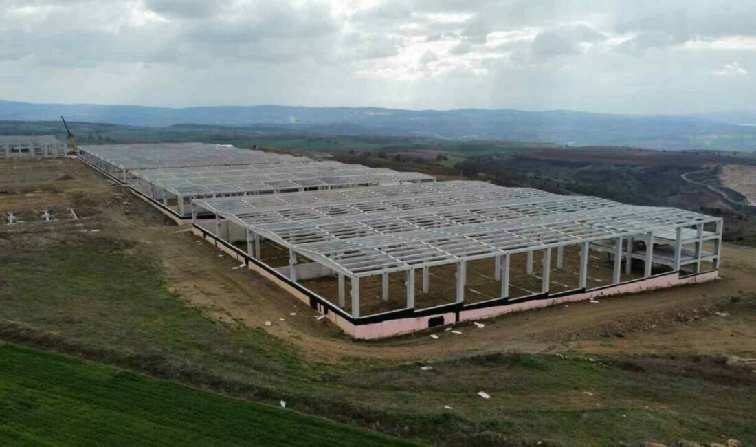 Yenişehir tarihinin en büyük yatırımları hızla büyüyor Yenişehir tarihinin en büyük kooperatif yatırımı olan ve 3 milyar