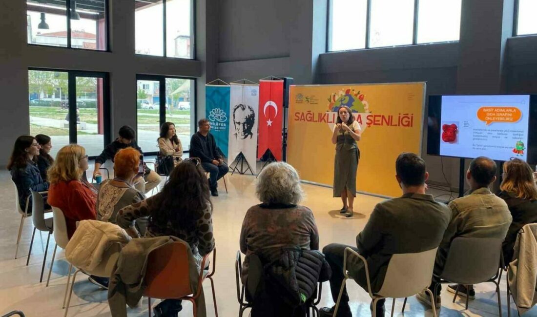 1 yılda israf edilen ekmek ile 500 okul yaptırılabiliyor Nilüfer Belediyesi ve Gıda Mühendisleri Odası iş birliğiyle düzenlenen ’Gıda