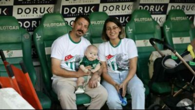 Bursaspor taraftarı, SMA hastası minik Çağan Ata için mutlu sona